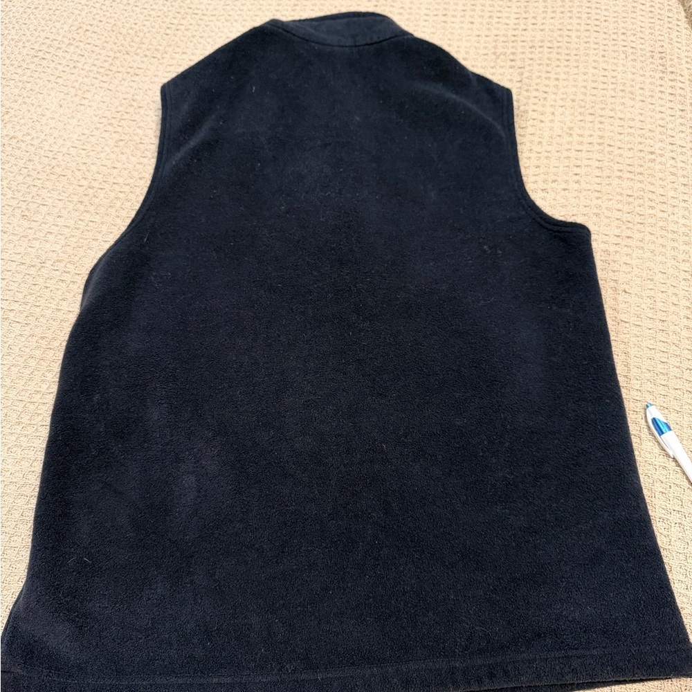 Columbia Black Full-Zip Fleece Vest - Picture 5 of 7